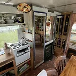 2 X Double Bed Glamping Wagon At Dalby Forest