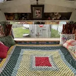 2 X Double Bed Glamping Wagon At Dalby Forest